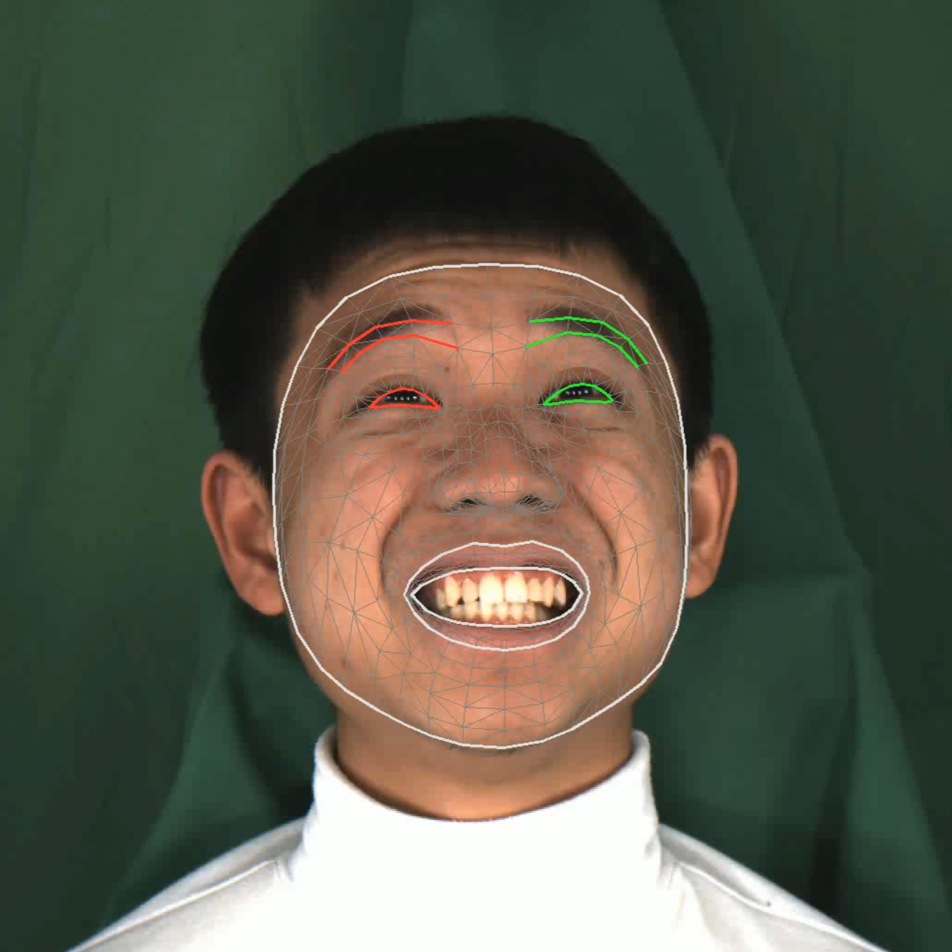 MediaPipe Facial Landmark Tracking